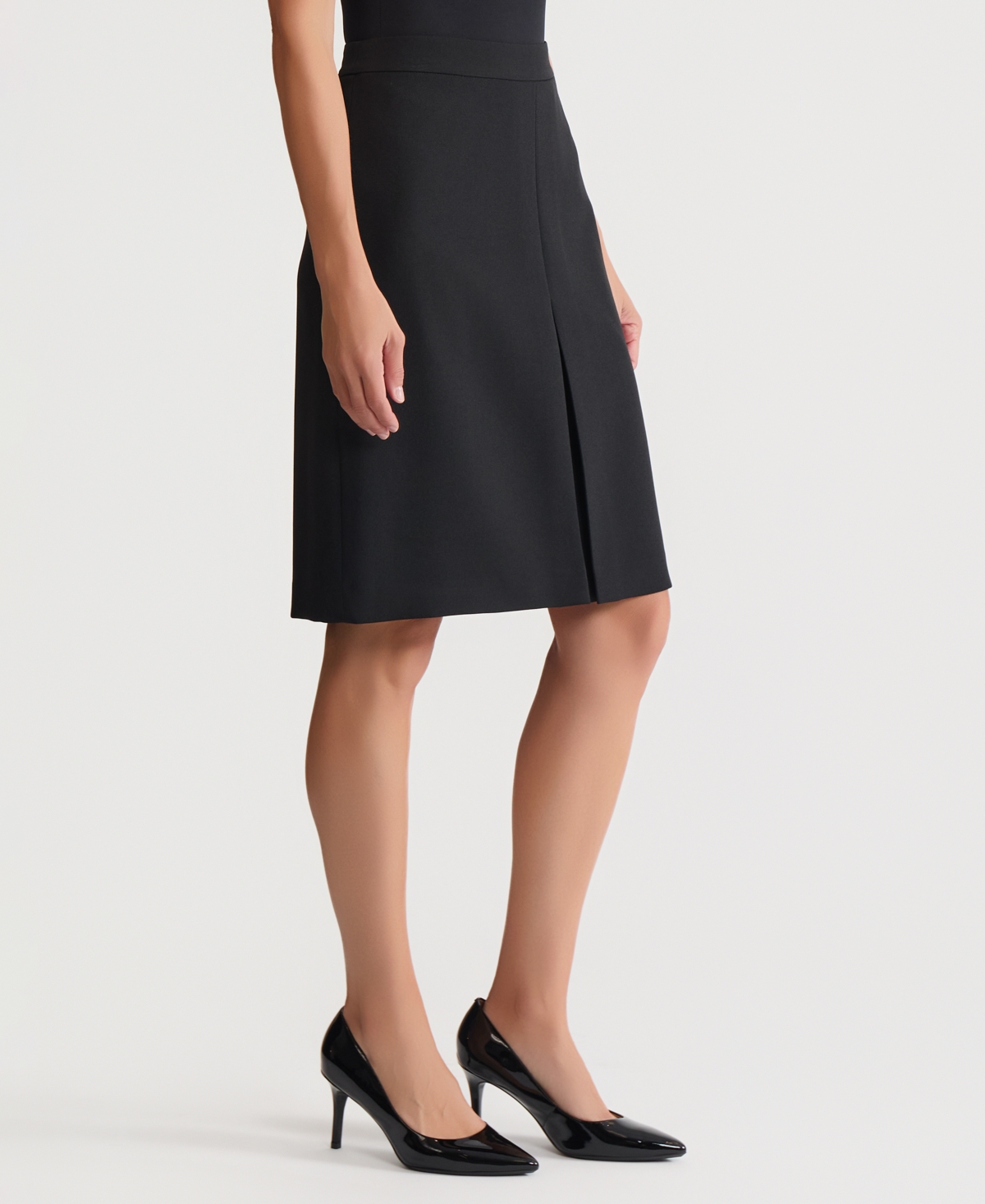 Kasper Women's Box-Pleat Pencil Skirt, Regular & Petite