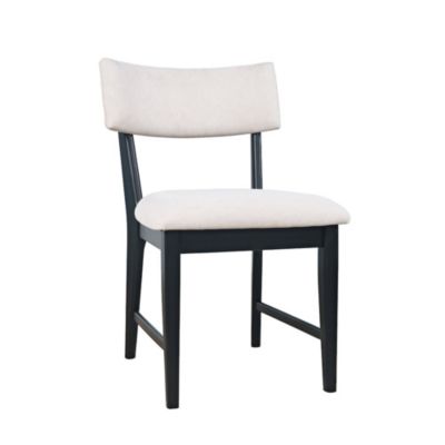 Set of 2 Beck Contemporary Upholstered Split Back Dining Chair