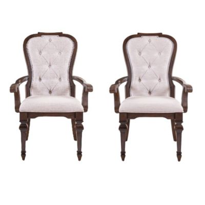 Provence Park Uph Arm Chair for Dining Room - Set of 2