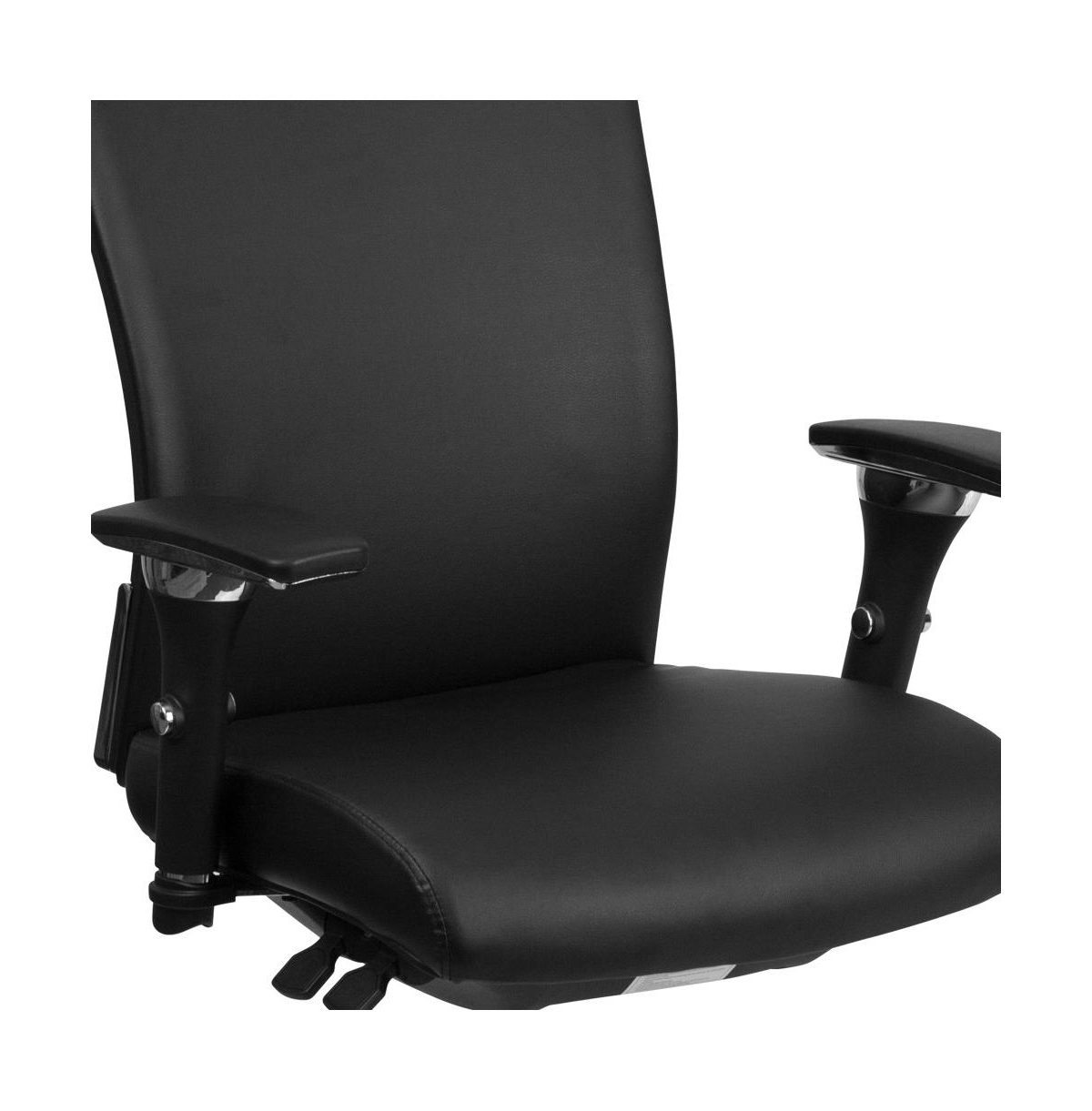 Emma+Oliver 24/7 300 lb. Rated Seat Slider Ergonomic Office Chair with Adjustable Lumbar