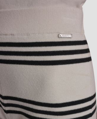 Women's Striped Sweater Shorts