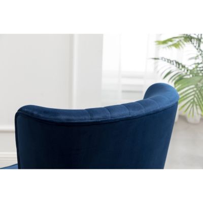 Streamdale Contemporary Velvet Upholstered Accent Chair