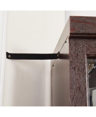 Lighted Corner Curio Cabinet