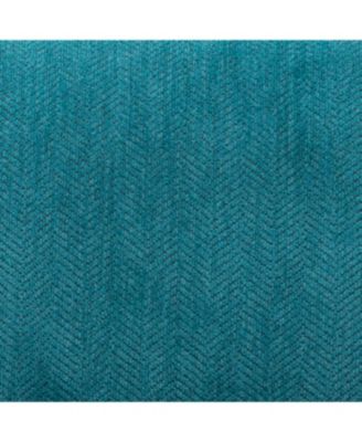  Pisano Contemporary Chenille Fabric Armless Chair with Pillow