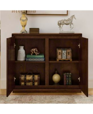 Mid Century Modern V-Shape Storage Cabinet