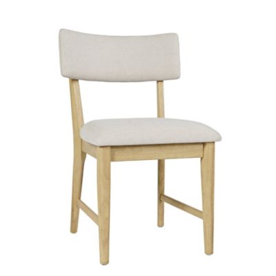 Beck Contemporary Upholstered Split Back Dining Chair (Set of 2)