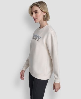 Women's Nolita Rhinestone Logo Crewneck Sweatshirt