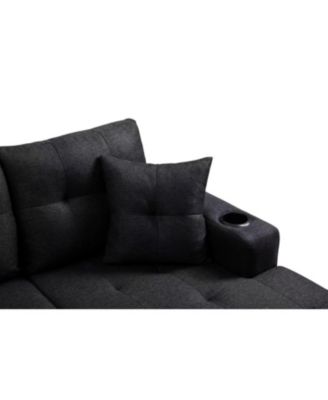 Streamdale Convertible Corner Sectional Sofa with Storage