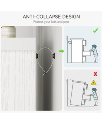 Dresser for Bedroom with 6 Drawers, 45" Tall Chests of Drawers with Storage, Large Drawer Dresser