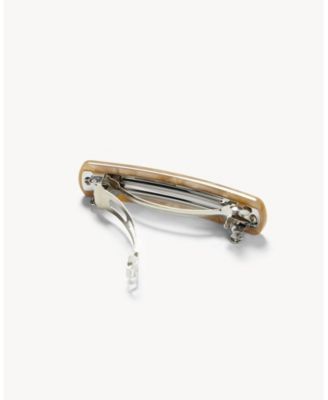 No. 3 Heirloom Barrette in Sand Shell
