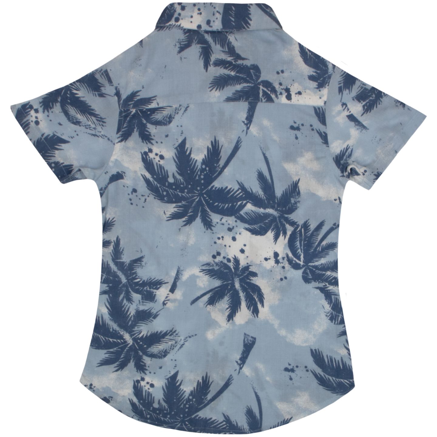 Рубашка Tommy Bahama Classic Woven Button Down для мальчиков, цвет: Синий — фото 4