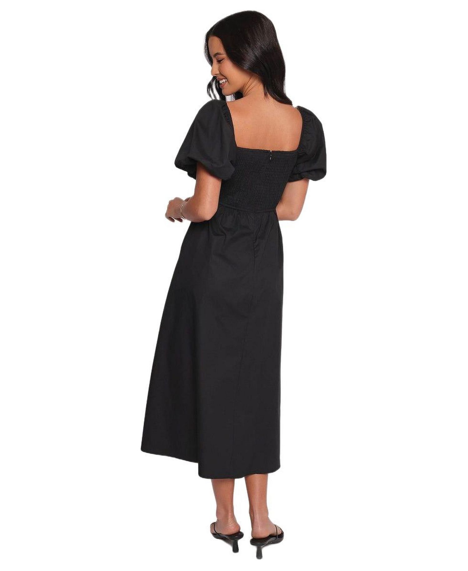 Women's Clo Puff Sleeve Dress