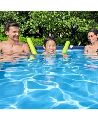 Steel 9'10" x 6'7" x 26" Rectangle Above Ground Pool w/DuraPlus Liner