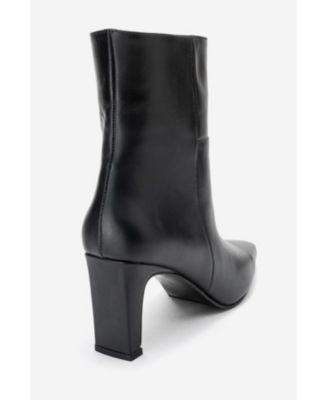 Women's Kyoto Leather Block Heel Boot