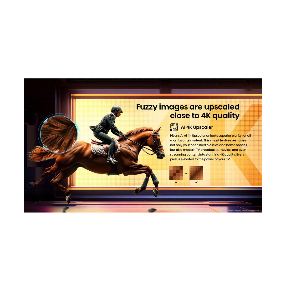 Hisense 55" QD6 Series 4K Qled Smart Fire Tv with Quantum Dot Color, Dolby Vision Hdr & Dts Audio