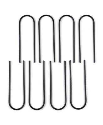Trampoline Stakes Ground Anchors 11" U Shaped Heavy Duty for Outdoor Camping Tent 8 Pack