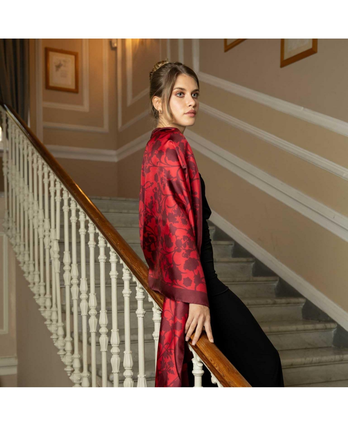 Elizabetta Regina - Silk Scarf Shawl for Women