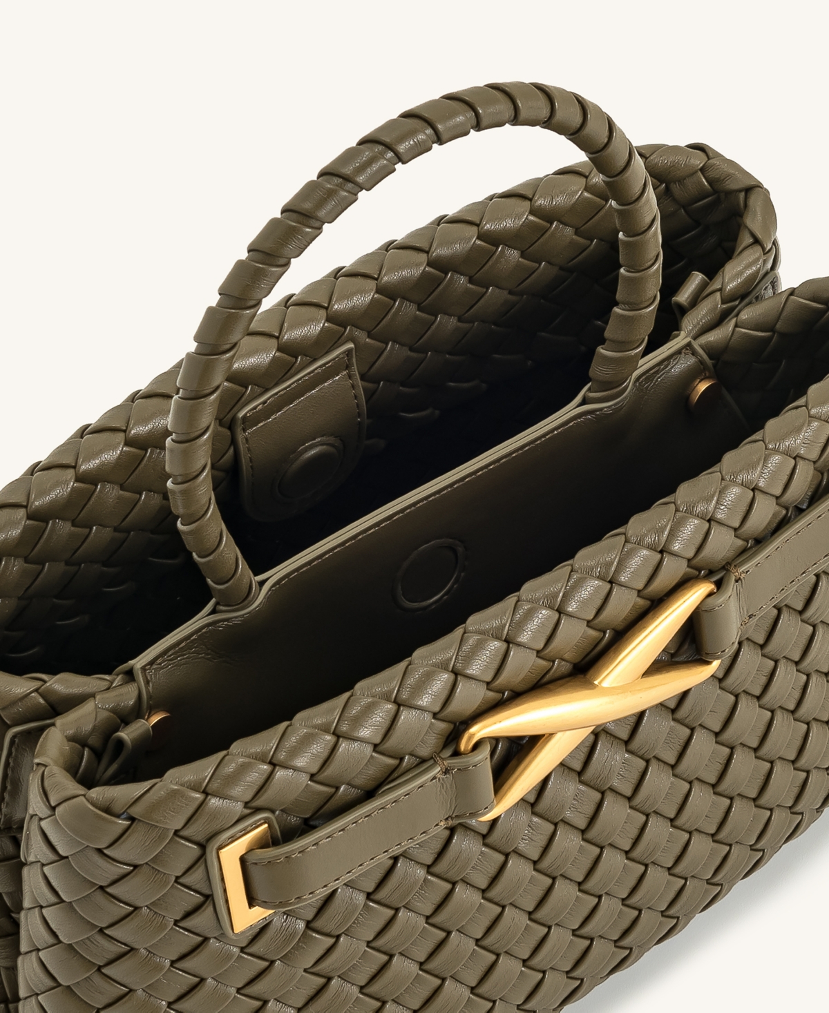 Jw Pei Elora Small Woven Tote Bag