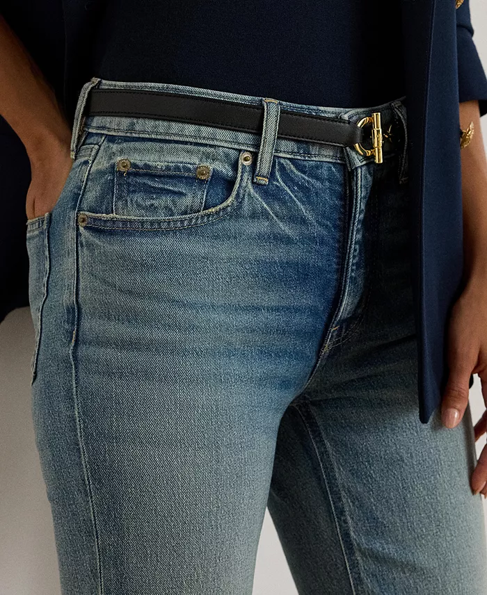 Women's High-Rise Straight Ankle Jeans - thumbnail 5
