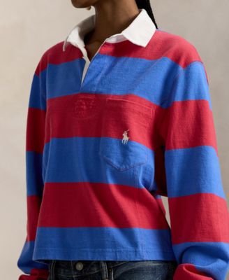 Women's Wide Stripe Rugby Shirt