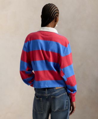 Women's Wide Stripe Rugby Shirt