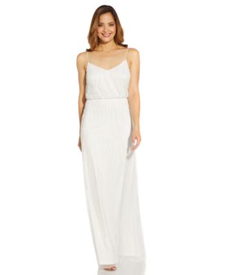Women's Embellished Blouson Gown