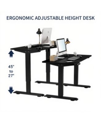 Streamdale Electric Standing Desk Height Adjustable 55" Computer Table
