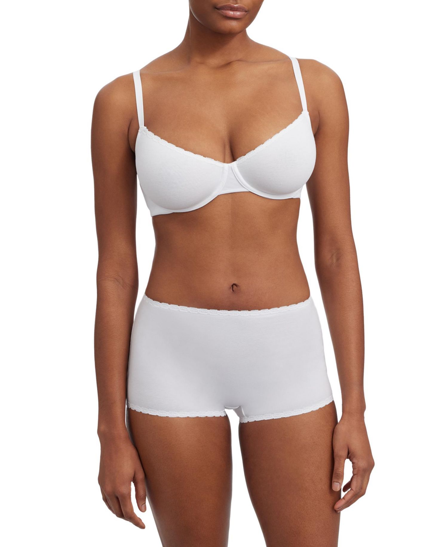 Women's Adorned Cotton Underwire Bra
