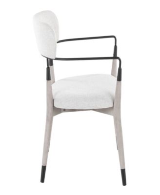 Fabric Savannah Contemporary Dining Chair, Set of 2