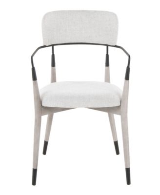 Fabric Savannah Contemporary Dining Chair, Set of 2