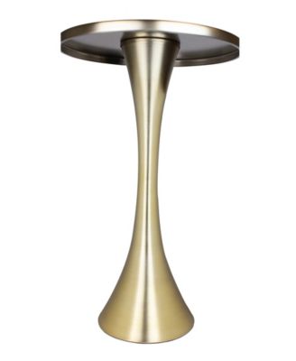 24" Metal Lenuxe Contemporary Accent Table