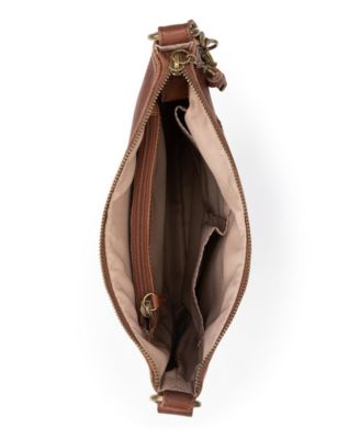 Lucia Leather Small Crossbody Bag