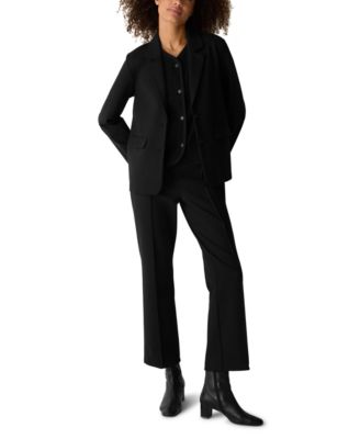 Petite High Waisted Ankle Kick Pants