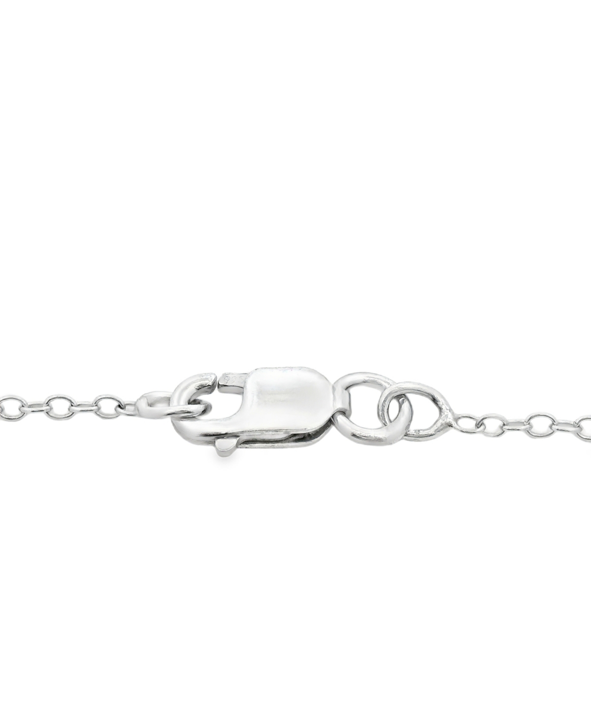 Macy's Amethyst (5/4 ct. t.w.) and White Topaz (2/5 ct. t.w.) Heart Shape Pendant Necklace in Sterling Silver