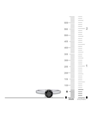 Round Solitaire Ring (1 ct. t.w.) in 14k White Gold