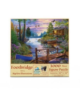 Footbridge 1000 piece Jigsaw Puzzle for Adults