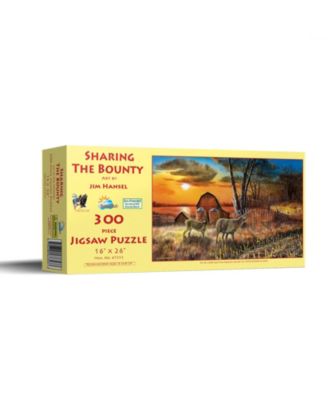 Sharing the Bounty 300 piece Jigsaw Puzzle for Adults