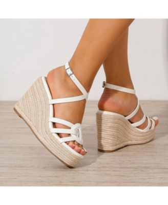 Women's Rhiannon Strappy Espadrille Wedge Sandals