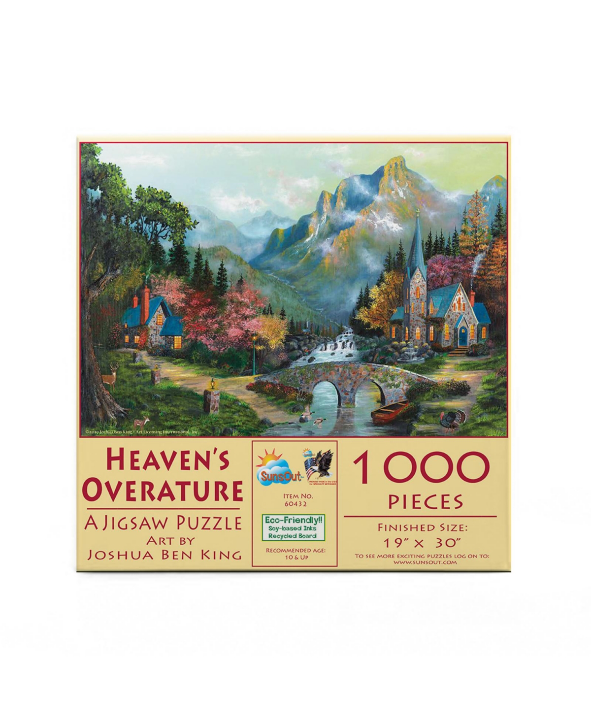 Heaven's Overature 1000 piece Jigsaw Puzzle for Adults