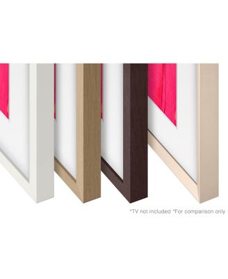 QN65LS03FAFXZA 65" The Frame QLED 4K Art Mode Smart TV with a VG-SCFF65TKBZA Customizable Bezel - Modern Teak (2025)