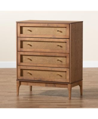 Ramiel 30.1" Rattan Mid-Century Chest