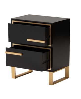 Giolla 11.8" Metal Contemporary End Table