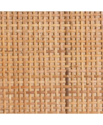 Vivan 13" Rattan Bohemian Nightstand