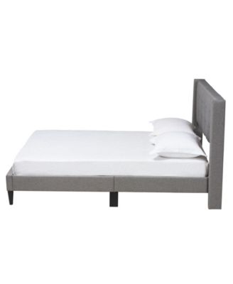 Boxton Studio Casol 60.6" Fabric Mid-Century Full Platform Bed