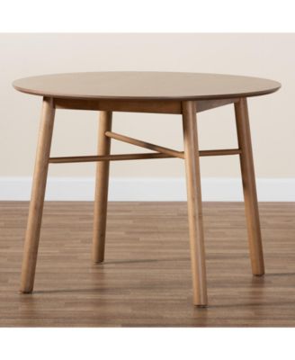 Boxton Studio Denmark 39.4" Wood Mid-Century Dining Table