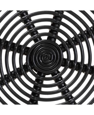 Pertessa 17.7" Rattan Bohemian End Table