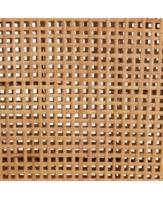 Lesia 22.4" Rattan Bohemian Dining Chair