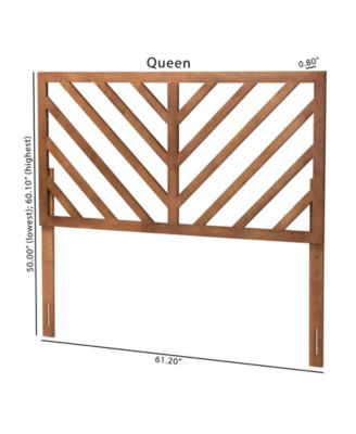 Belisma 61.2" Wood Contemporary Queen Headboard