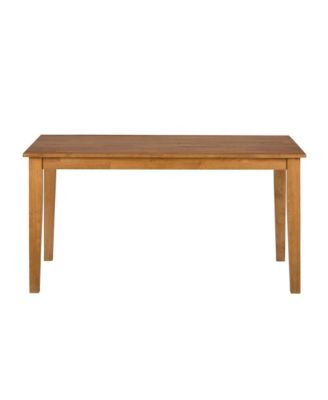 Simplicity Solid Wood Classic 60" Rectangle Dining Table