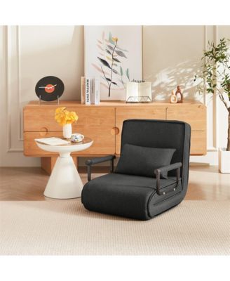 Convertible Sofa for Adults Folding Futon Sofa Bed with Adjustable Backrest for Small Spaces & Office